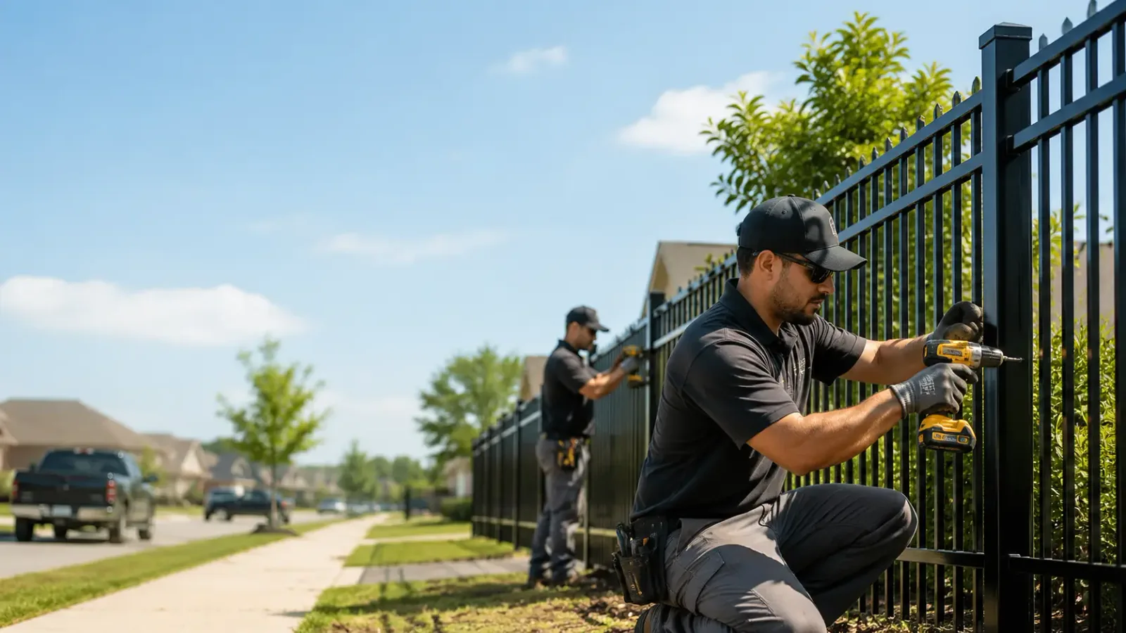 Metal Fence Installation in Mcgrady, NC